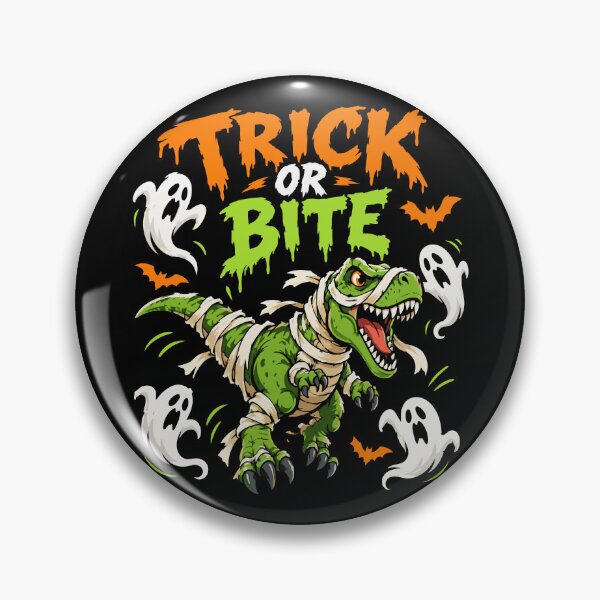 Item preview, Cute Dinosaur Trick Or Treat Halloween TRex Funny Kids Spooky  designed and sold by w1ckerman.