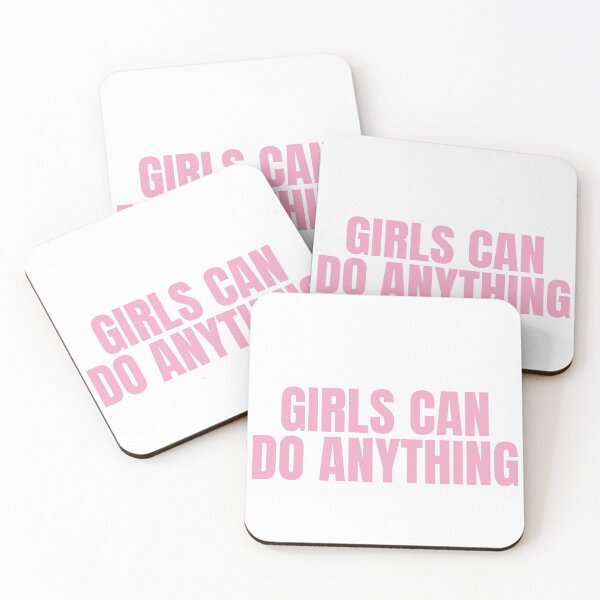 Item preview, Girls Can Do Anything designed and sold by JongoMongo.