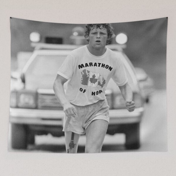 Item preview, Poster Terry Fox - Marathon of Hope - Give Your All designed and sold by gracillisJeane.