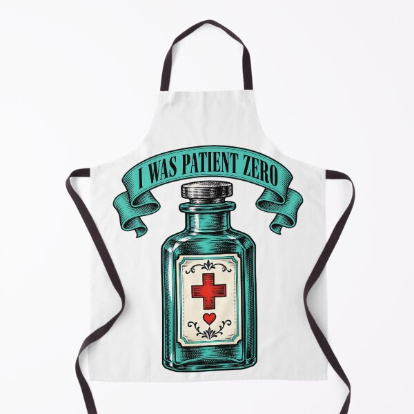 Item preview, I Was Patient Zero Vintage Apothecary designed and sold by Lolik Designs.