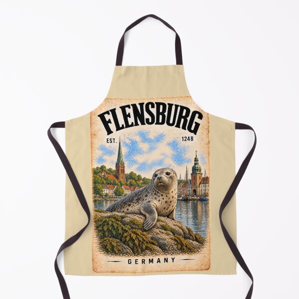 Item preview, Flensburg Vintage Germany Seal designed and sold by CUBE2024.