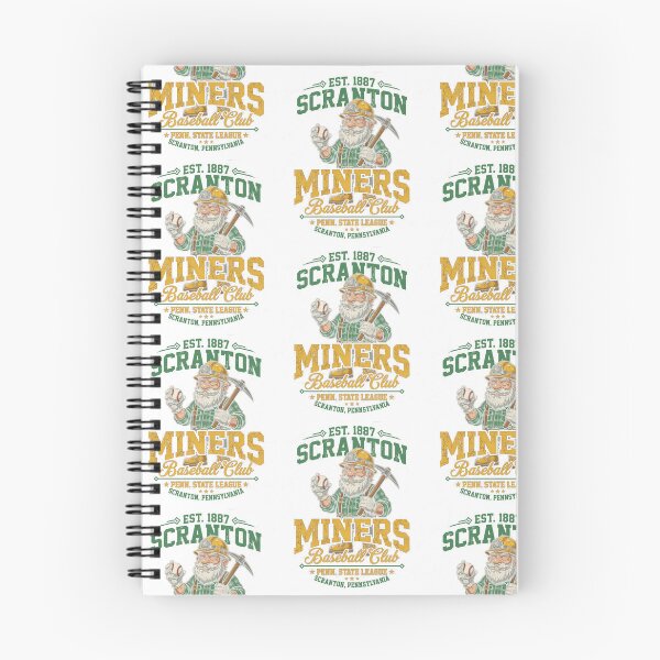 Item preview, Scranton Miners Baseball Club Vintage Pennsylvania State League Graphic designed and sold by SmithOscarShop.