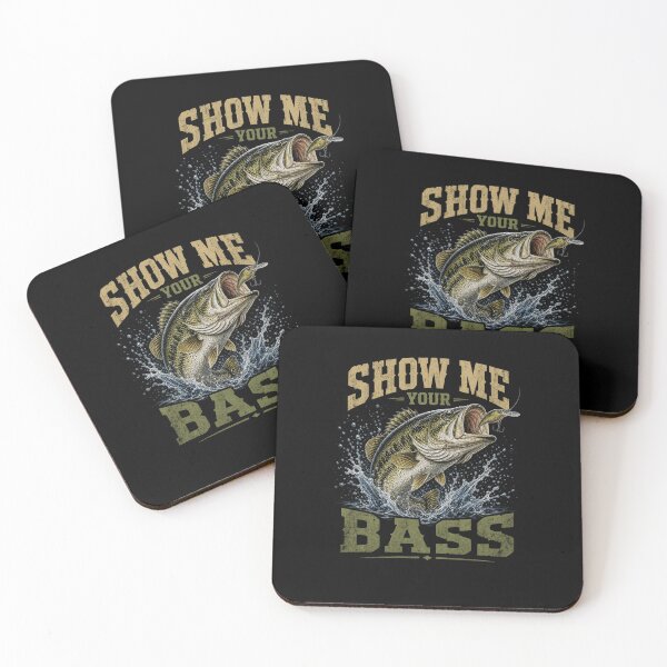 Item preview, Show Me Your Bass Funny Fishing Lure Largemouth Bass Angler Graphic designed and sold by SmithOscarShop.