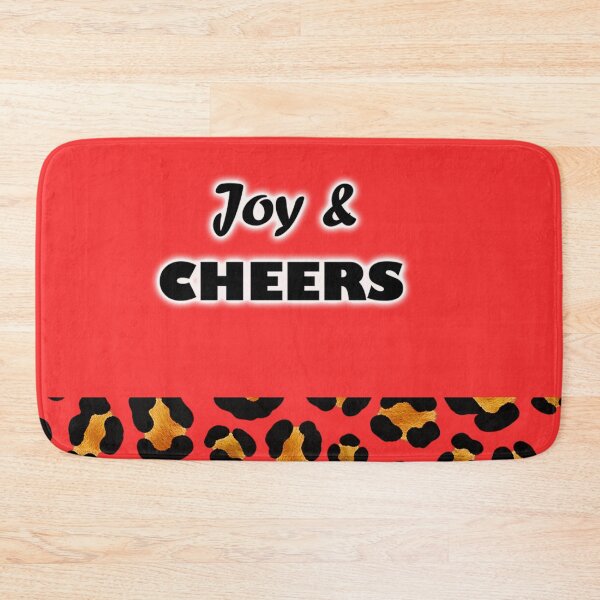 Item preview, Joy and Cheers Festive Leopard Christmas PNG designed and sold by annenambiro.