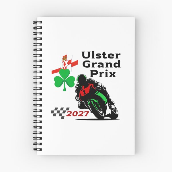 Artikelvorschau, Ulster Grand Prix Motorrad-Straßenrennen 2027. entworfen und verkauft von MPC-Mince-Pies.