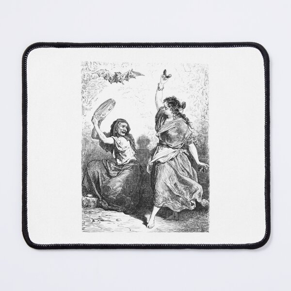 Item preview, Vintage L'Espagne Gothic Woodcut Illustration designed and sold by Antique Science Press.