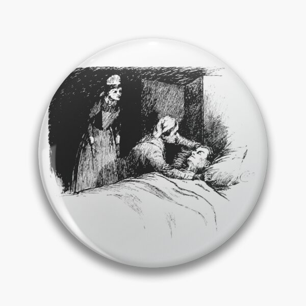 Item preview, Vintage The Shadow on the Blind Ghost Story Art Plate 10 designed and sold by Antique Science Press.