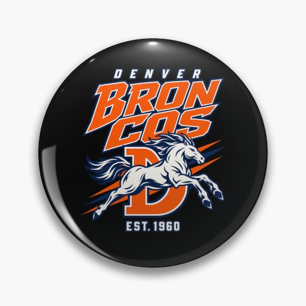 Item preview, Denver Broncos Galloping Horse Big D Est 1960 Action designed and sold by choudane.