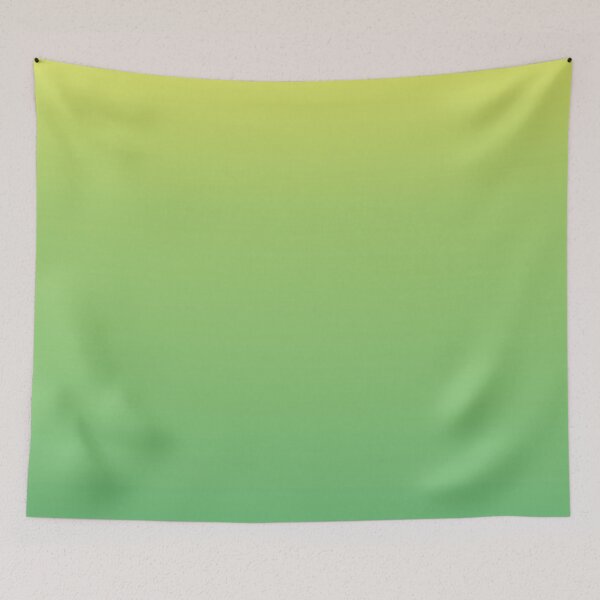 Item preview, Lemon Yellow Grass Green Ombre Gradient designed and sold by Zaya_art.