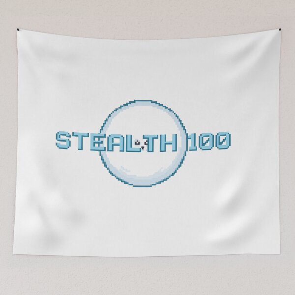 Item preview, Stealth 100 Pixel Art Arctic Hare Gamer Meme designed and sold by Arc2020.