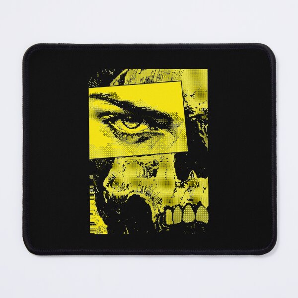 Item preview, Yellow Horror Face Art designed and sold by sartorium.