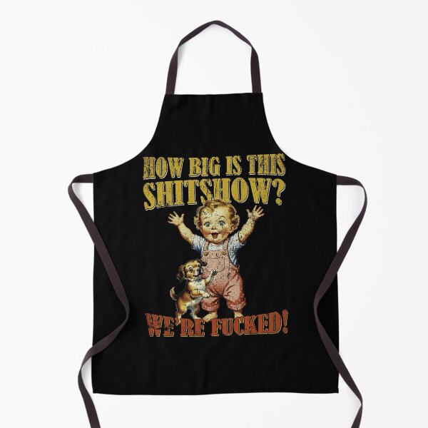 Item preview, How Big Is This Shitshow Funny Retro Baby Dog Sarcastic Graphic designed and sold by SmithOscarShop.