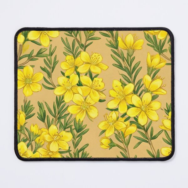 Item preview, Golden Wattle Seamless Botanical Pattern Australian Flora designed and sold by Studio BC.
