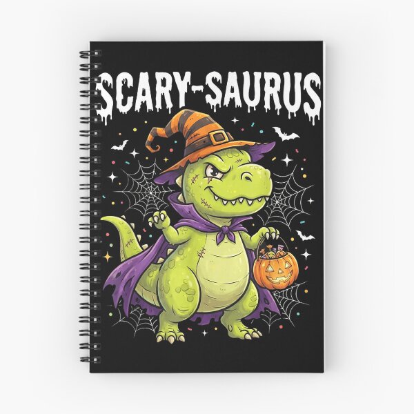 Item preview, Scary Saurus Dinosaur Witch Trick or Treat designed and sold by TadeoNivar.