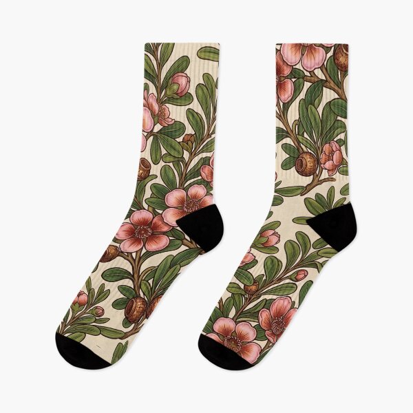 Item preview,  Vintage Australian Pink Waxflower Botanical Pattern designed and sold by Studio BC.