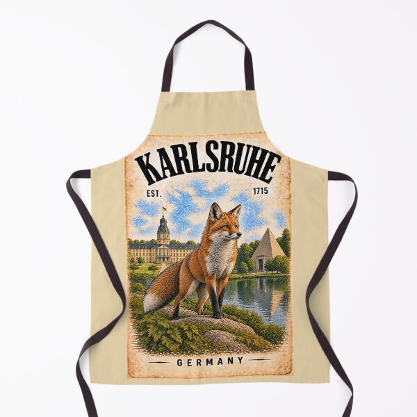 Item preview, Karlsruhe Vintage Germany Fox designed and sold by CUBE2024.