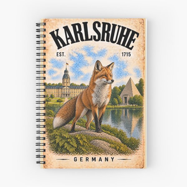 Item preview, Karlsruhe Vintage Germany Fox designed and sold by CUBE2024.