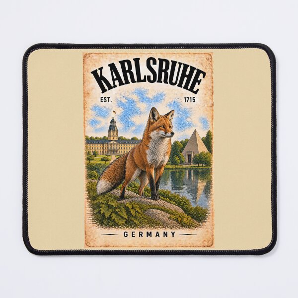 Item preview, Karlsruhe Vintage Germany Fox designed and sold by CUBE2024.