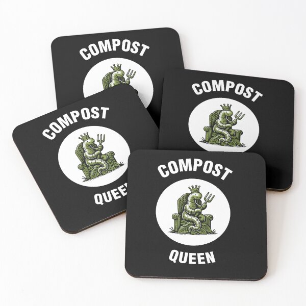 Item preview, Compost Queen Funny Worm Gardening Eco designed and sold by Litely.