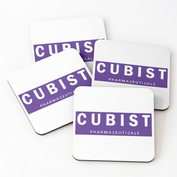 Item preview, Cubist Pharmaceuticals Logo – Purple Antibiotic Drug Company Brand designed and sold by ocane.