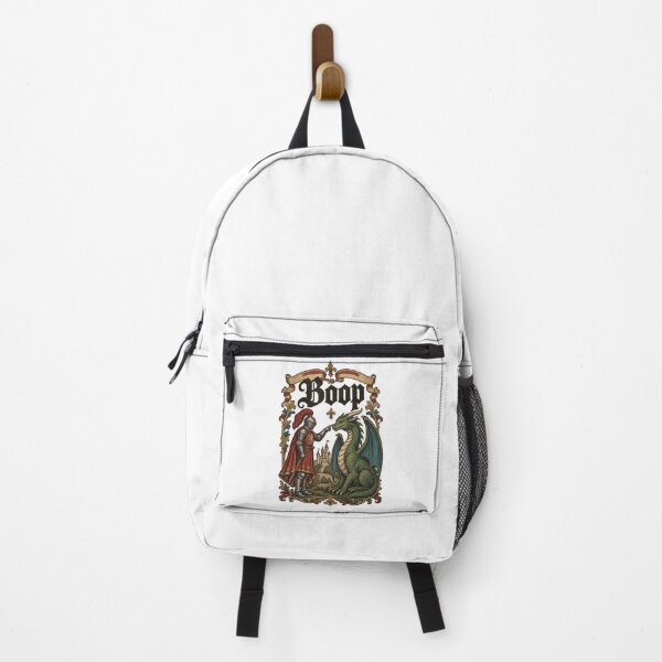 Item preview, Medieval Knight Dragon Boop Funny Renaissance Fair Manuscript designed and sold by Whirx.