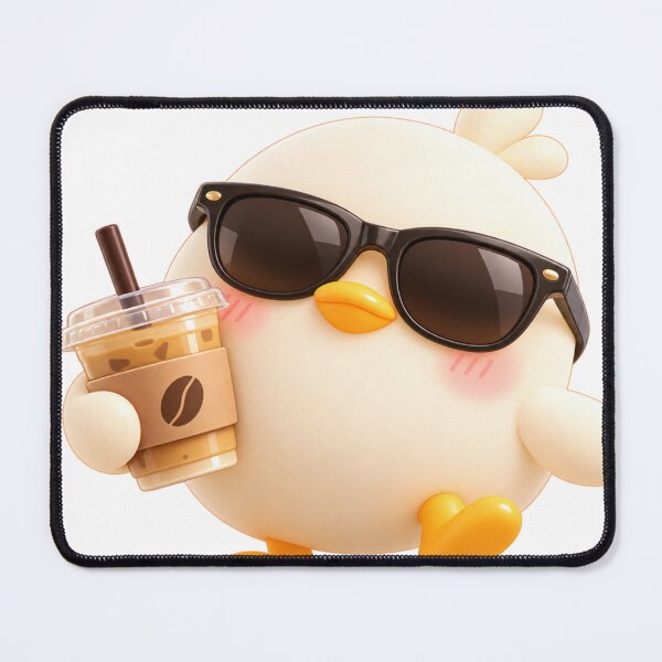 Item preview, Cool Chick with Iced Coffee designed and sold by Bellassi.