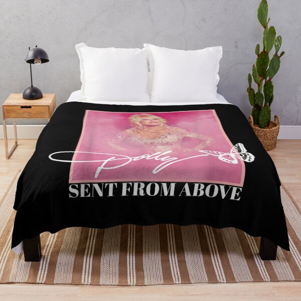 Item preview, Dolly Parton Sent From Above Pink Sparkle Dress Butterfly Signature designed and sold by choudane.