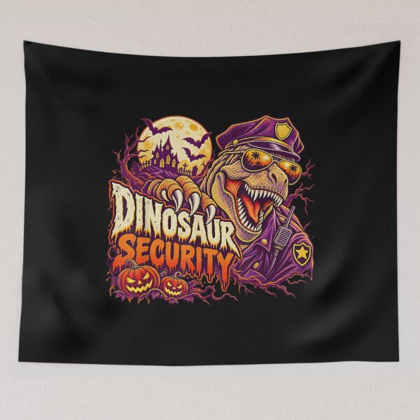 Item preview, Halloween Dinosaur Security T-Rex in Sunglasses designed and sold by TadeoNivar.