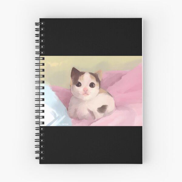 Item preview, adorable calico kitten illustration designed and sold by elijbclaude.