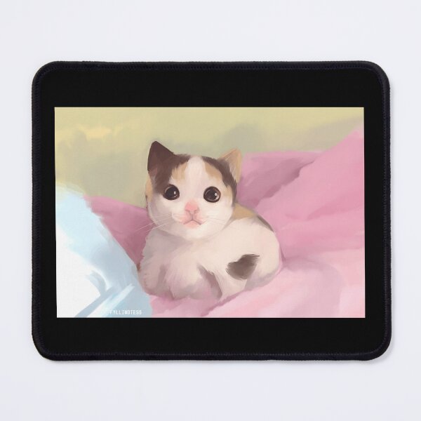 Item preview, adorable calico kitten illustration designed and sold by elijbclaude.