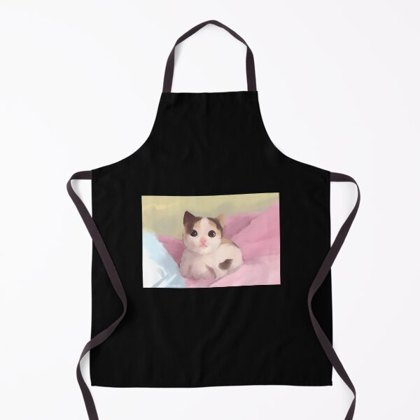 Item preview, adorable calico kitten illustration designed and sold by elijbclaude.