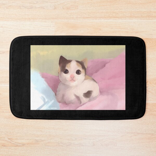 Item preview, adorable calico kitten illustration designed and sold by elijbclaude.