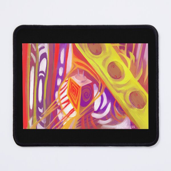 Item preview, Vibrant Abstract Energy Explosion designed and sold by elijbclaude.