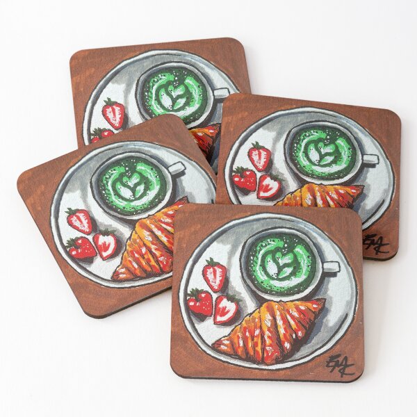 Item preview, Morning Coffee Painting – Cozy Kitchen Decor for Coffee Lovers designed and sold by emzportraits.