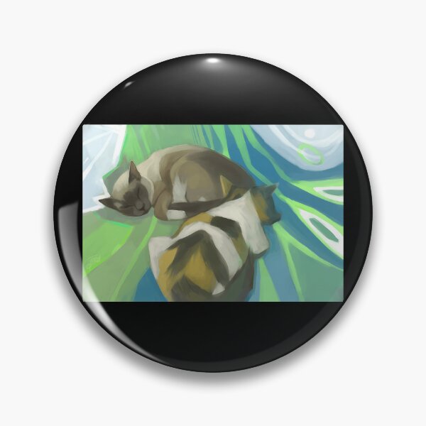 Item preview, Sleeping Cats in a Cozy Scene designed and sold by elijbclaude.