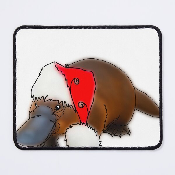 Item preview, Bill the Platypus in Santa hat -animalzinhats designed and sold by Ashley’sAnimalz.