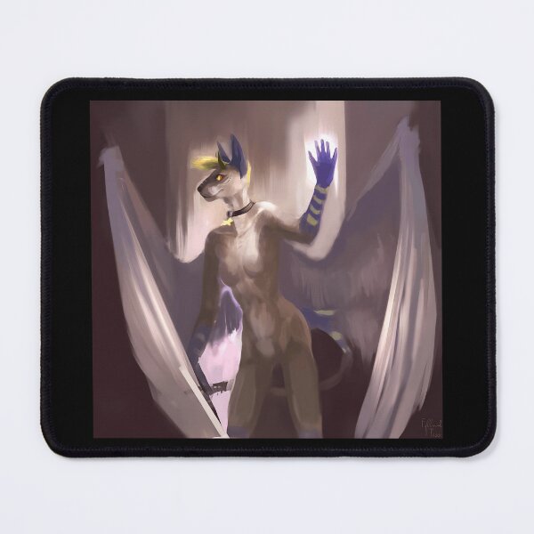 Item preview, Mystical Wolf Warrior with Wings designed and sold by elijbclaude.