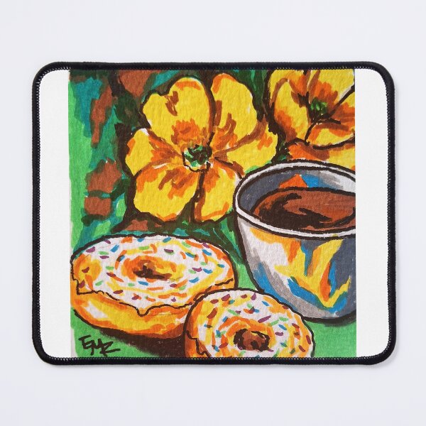 Item preview, Morning Coffee Painting – Cozy Kitchen Decor for Coffee Lovers designed and sold by emzportraits.