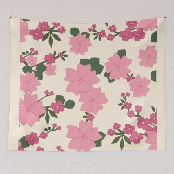 Item preview, Pink Flowers Pattern, Pink Floral Patterns, Floral Artwork designed and sold by Art Shimmers.