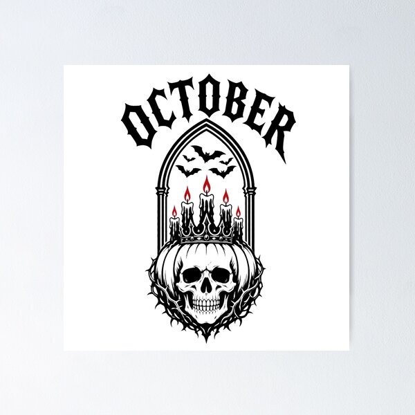 Item preview, October  designed and sold by VYRON STUDIO.