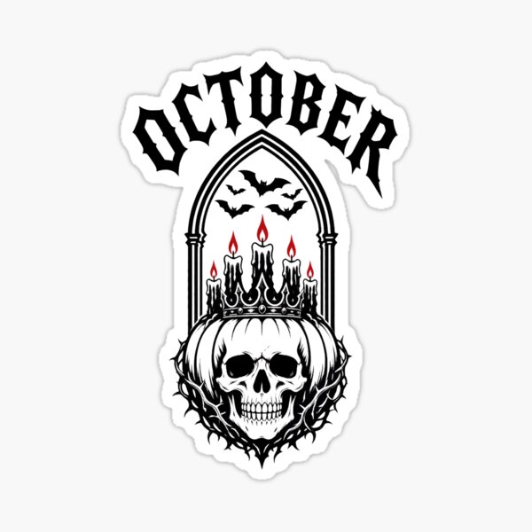 Item preview, October  designed and sold by VYRON STUDIO.