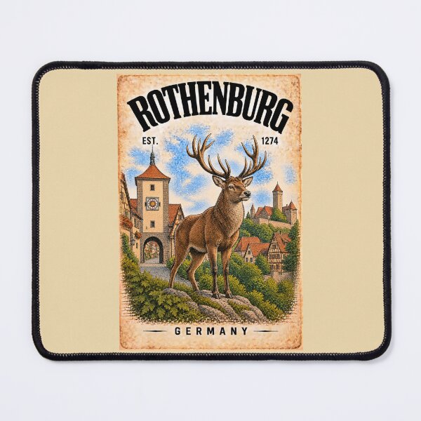 Item preview, Rothenburg Vintage Germany Deer designed and sold by CUBE2024.