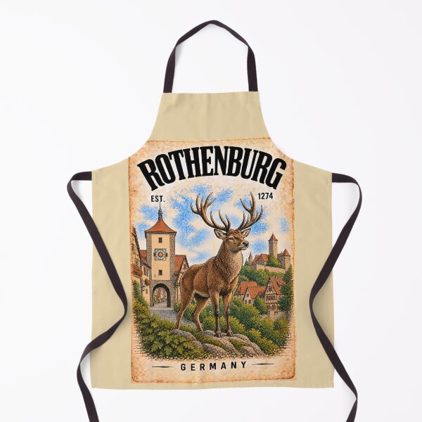 Item preview, Rothenburg Vintage Germany Deer designed and sold by CUBE2024.
