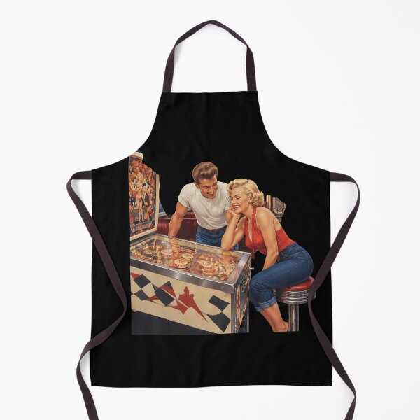 Item preview, Pinball Couple Retro Art designed and sold by Sensabaugh101R.