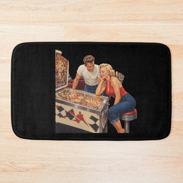 Item preview, Pinball Couple Retro Art designed and sold by Sensabaugh101R.