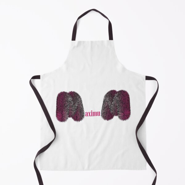 Item preview, Maximum Typographic Streetwear Pink Furry Monogram M designed and sold by NB-Artmagic.
