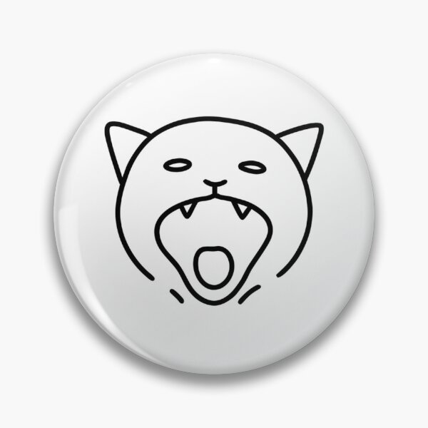Item preview, Adorable Cat Face Minimal Line Art designed and sold by Ikochane.