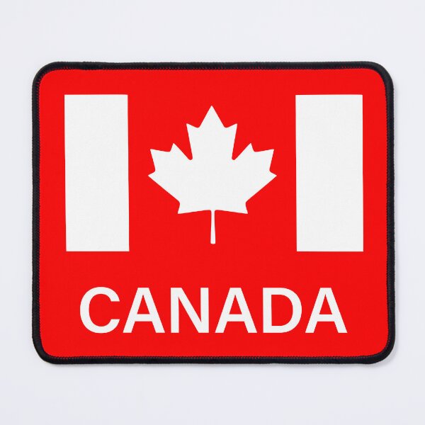 Item preview, Proud Canadian Flag Minimalist White Graphic designed and sold by VoglR.
