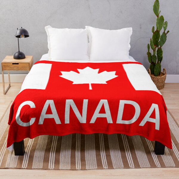 Item preview, Proud Canadian Flag Minimalist White Graphic designed and sold by VoglR.