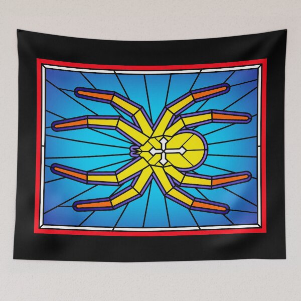 Item preview, Halloween Spider Stained Glass Window designed and sold by PILANTROP.